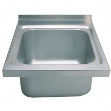 Chiuveta inox 60x60 cm cu o cuva